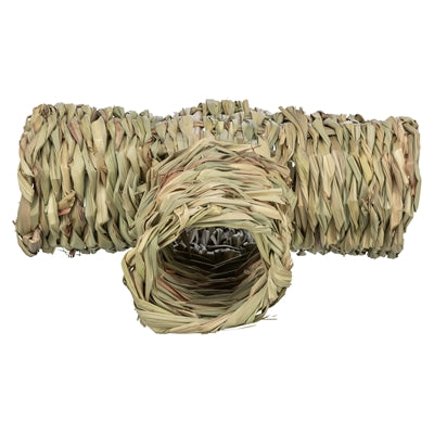 Trixie-Tunnel mit verzweigtem Hamstergras
