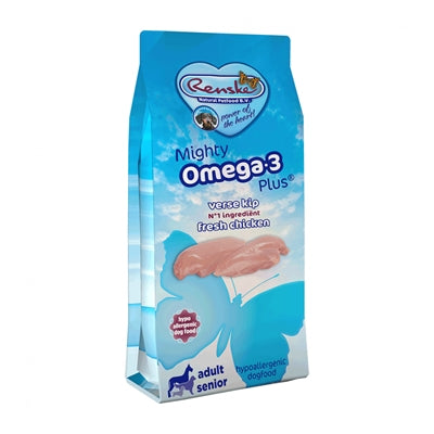 Renske Mighty Omega Plus voksen senior kylling ris hypoallergenene