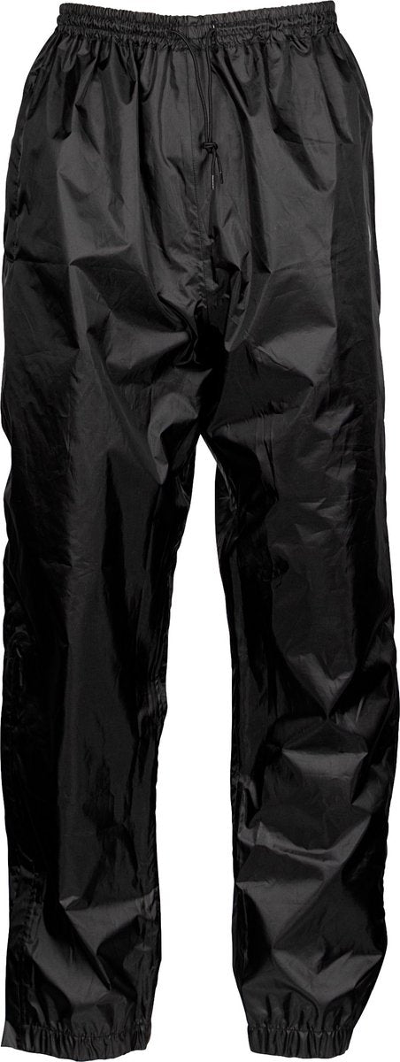 Ralka waterdichte regenbroek met rits - ademend - maat s - zwart - unisex - hiking s
