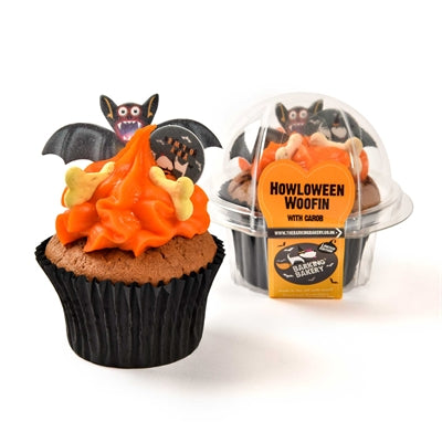 Der Barking Bakery Johannisbrotbaum mit orangefarbener Glasur