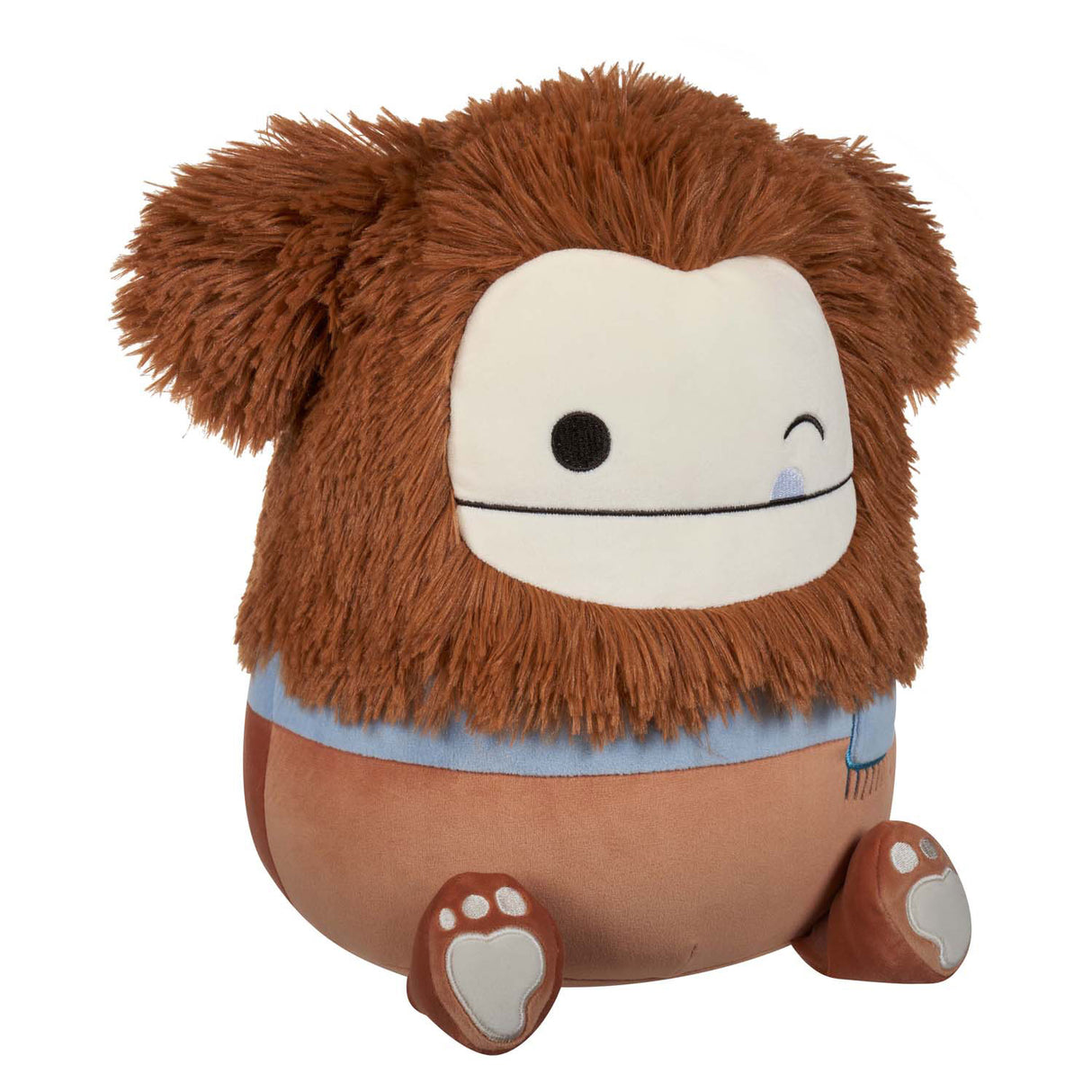 Squishmallows Kuscheltier Plüsch – zwinkernder Bigfoot, 30 cm