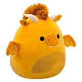 Squishmallows Kuscheltier Plüsch – Herr goldener Drache, 30 cm