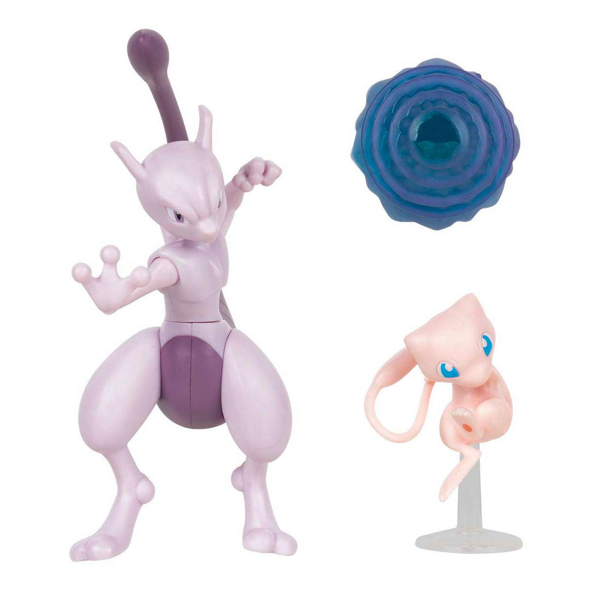 Pokémon Kampf-Figuren 2er-Pack Mew Mewtu 12 cm