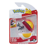 Jazwares Pokémon – Clip n Go Blitzle Fast Ball-Spielset