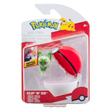 Jazwares Pokémon – Clip n Go Sprigatito Wiederholungsball