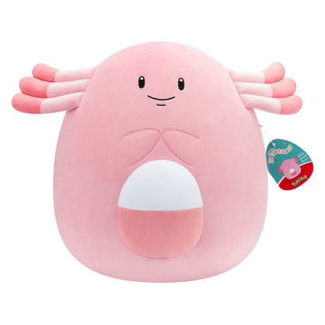 Squishmallows Pokémon Kuscheltier Plüsch – Chansey, 35 cm