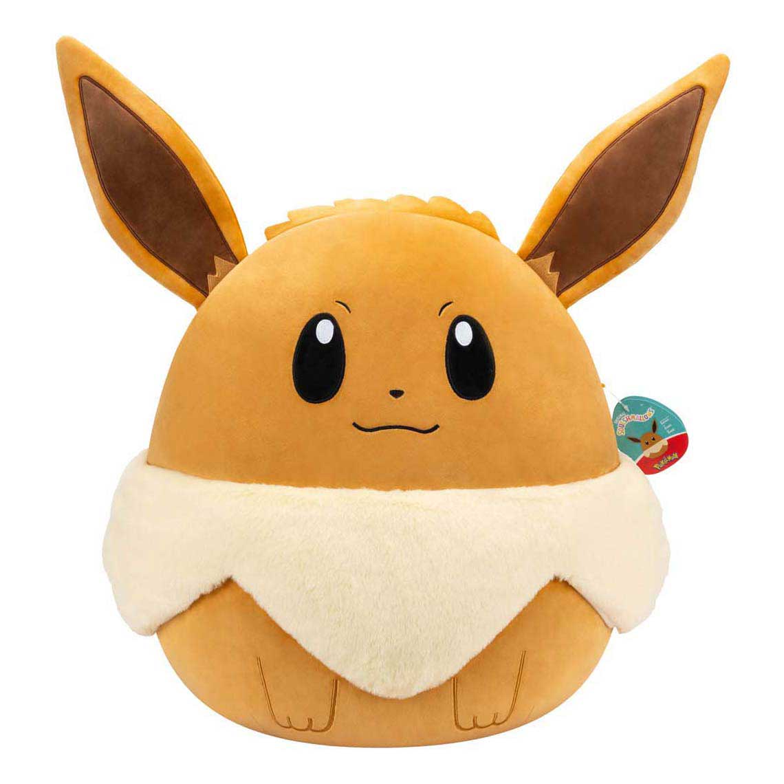 Squishmallows Pokémon Kuscheltier Plüsch – Evoli, 50 cm
