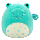 Squishmallows Kuscheltier Plüsch – Tortuga blaugrüner Alligator, 40 cm