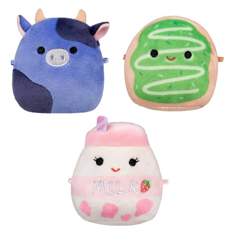 Squishmallows Plüsch-Kuscheltier-Set Micromallows 3-teilige Sammelfigur.