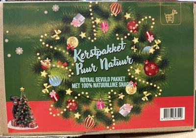 Freds kerstpakket puur natuur