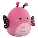 Jazwares Squishmallows Kuscheltier Plüsch – Marcelina, der rosa Monarchfalter – 40 cm