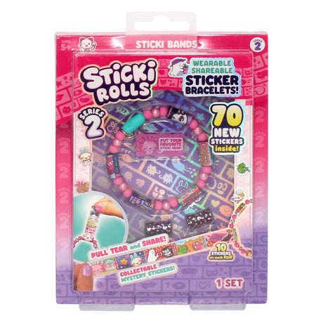 Jazwares Sticki Rolls Armband mit 70 Aufklebern