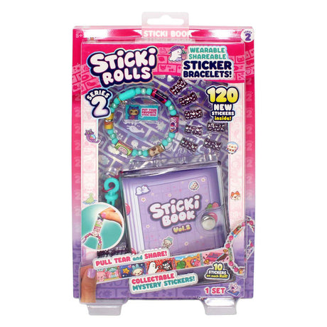 Sticki Rolls Stickerbuch Welle 2 – Stickerbuch für Kinder – Sammeln.