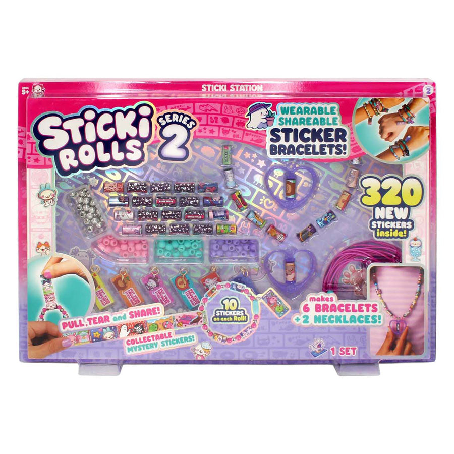 Herstellung von Jazwares-Sticki-Armbändern – 320 Aufkleber