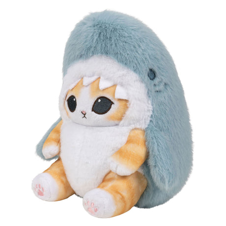 Jazwares mofusand - premium pluche knuffel haai 20cm