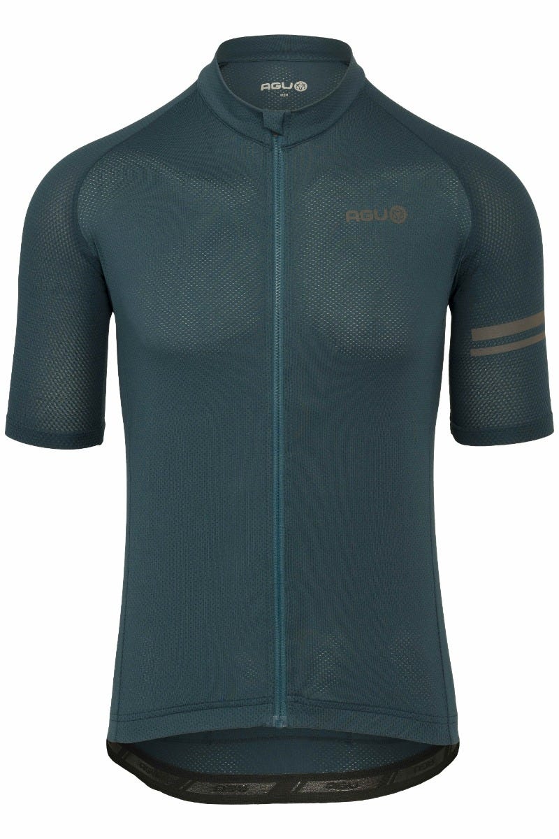 Core fietsshirt ss essential heren deep sea green