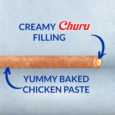Inaba Dog Churu rollt Hühnchen-Wraps mit Käse