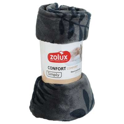 Zolux Hundedecke Kokonmuster grau sortiert