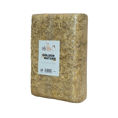 Goldenes Naturstroh