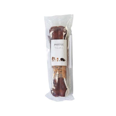 Petstyle lebender gepresster Knochen mehrfarbig mit Huhn