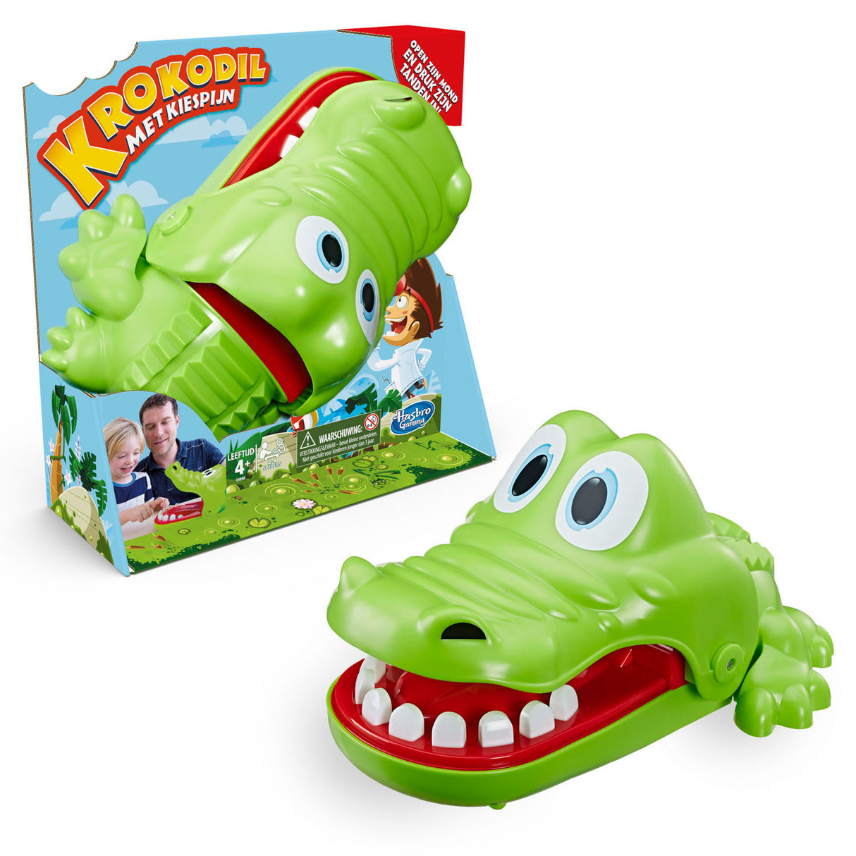 Hasbro Crocodile med tandpine