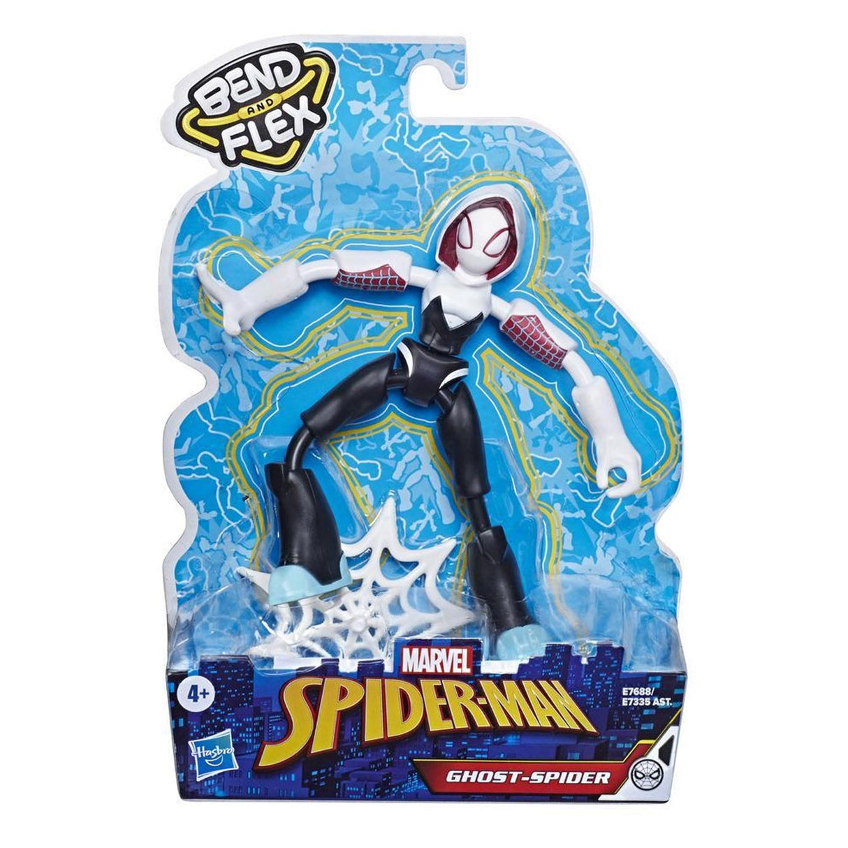 Hasbro Flexibel Actiefiguur Ghost Spider