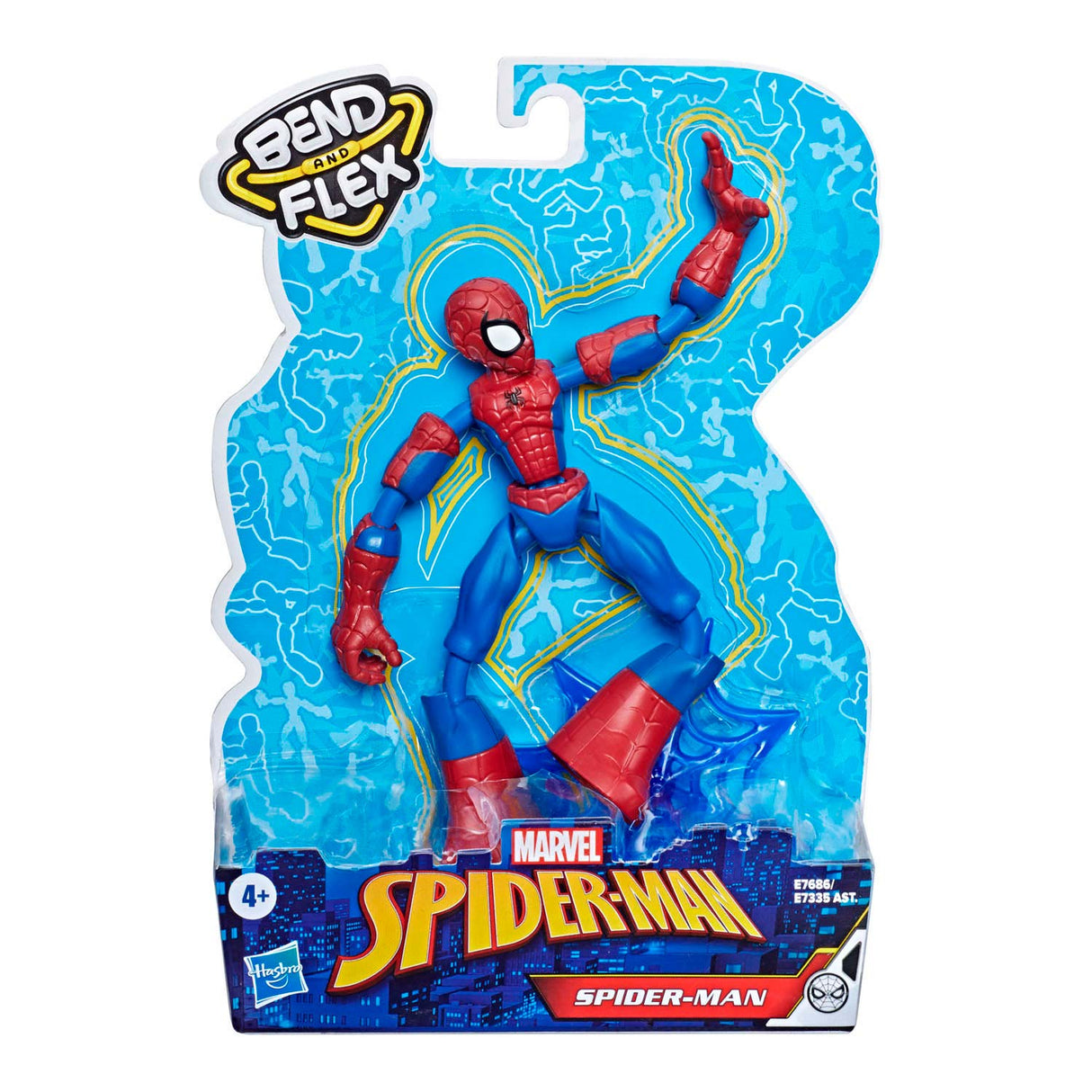 Hasbro Flexibel Actionfigur Avengers Spiderman