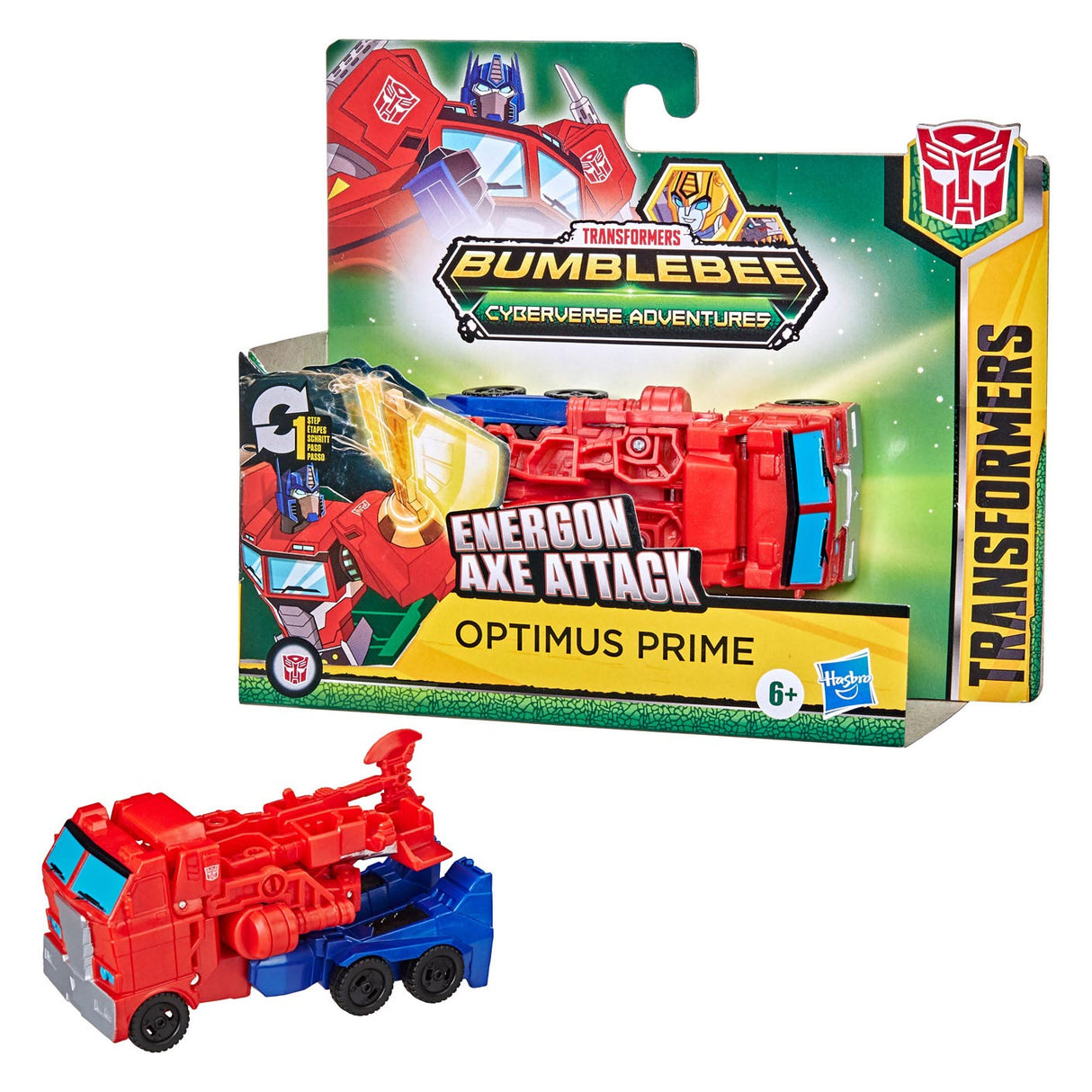 Hasbro -Transformatoren Cyberverse Optimus Prime