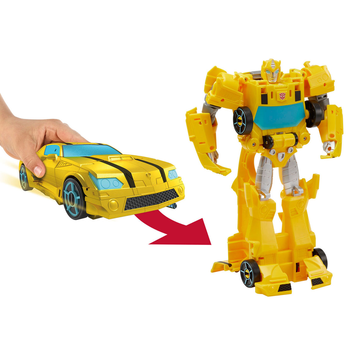 Hasbro Transformers Cyberverse Roll and Transform Bumblebee