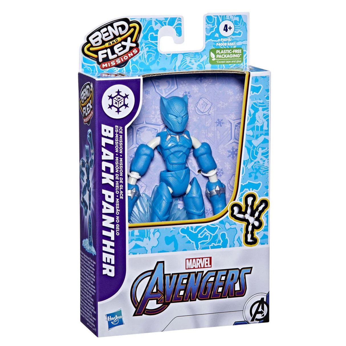 Hasbro Avengers Bend e Flex Ice Missions