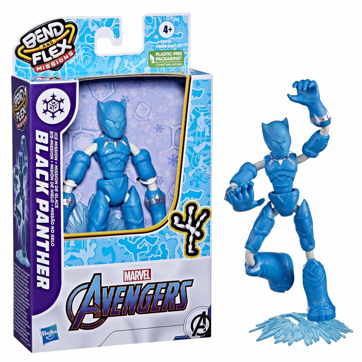 Hasbro Avengers Bend e Flex Ice Missions