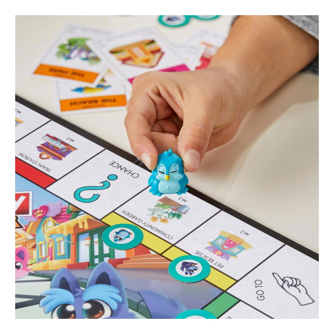 Hasbro Monopoly Junior 2in1 Wirtschaftssimulation Brettspiel