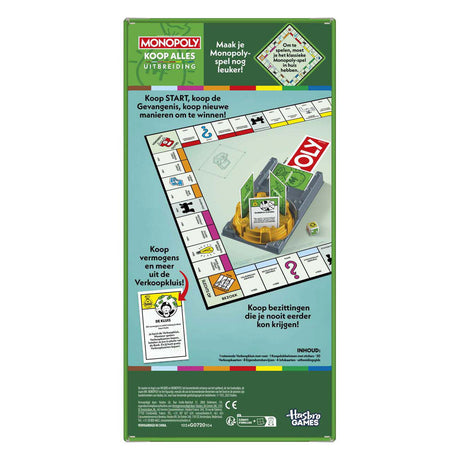 Hasbro Monopoly Buy Everything – Erweiterung für Monopoly – Brettspiel