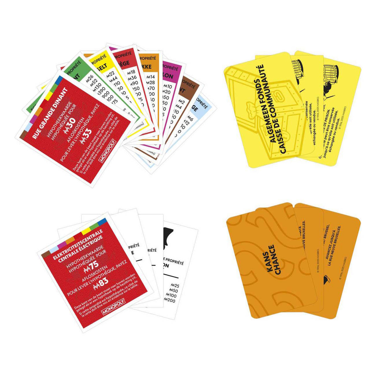 Hasbro Monopoly Classic Neuauflage Belgien