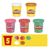 Play-doh Regenbogen-Softeis-Spielset – 5 Tontöpfe