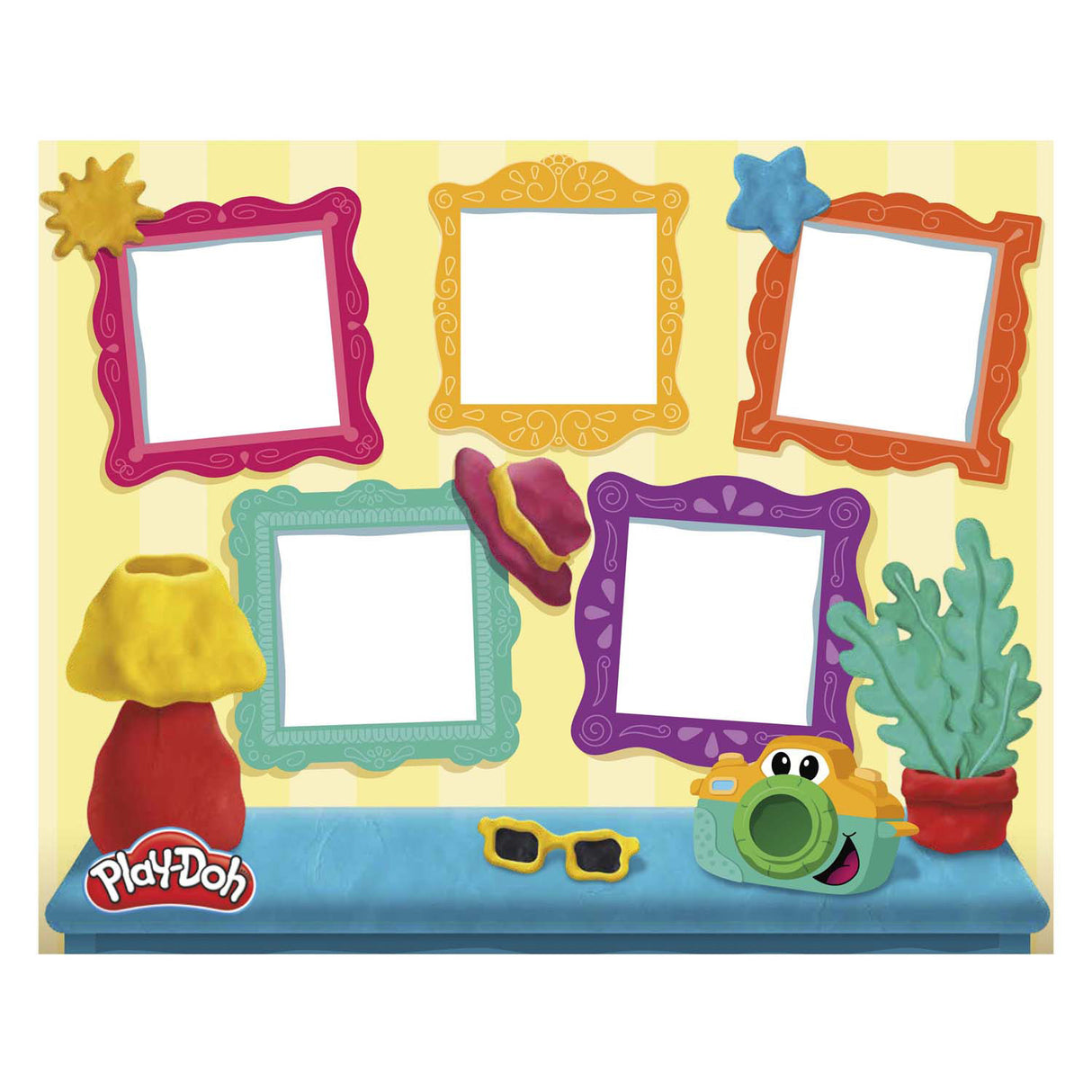 Play-Doh-Foto-Starterset – 3 Tontöpfe