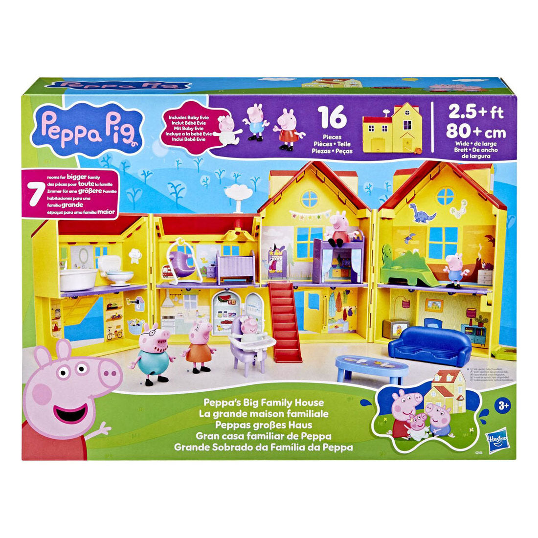 Peppa Peppas großes ausklappbares Haus