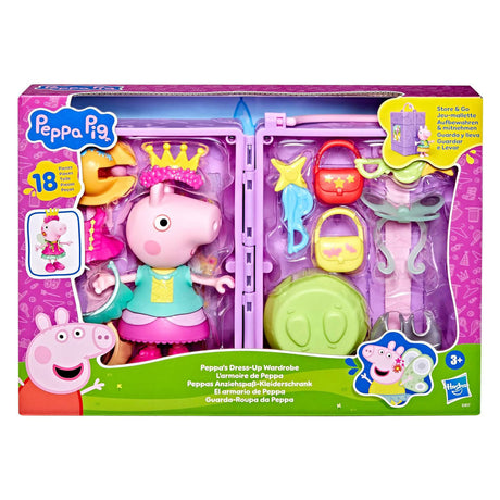 Hasbro Peppa Wutz Garderoben-Spielset