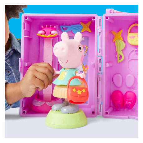 Hasbro Peppa Wutz Garderoben-Spielset