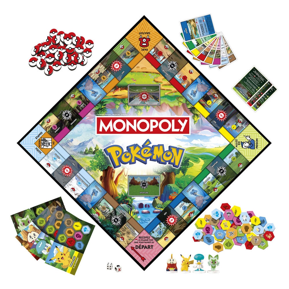 Hasbro monopoly pokemon