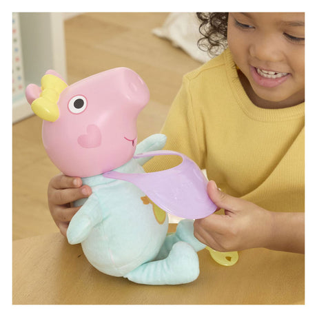 Hasbro Peppa Pig Kuscheltier Evie mit Zubehör