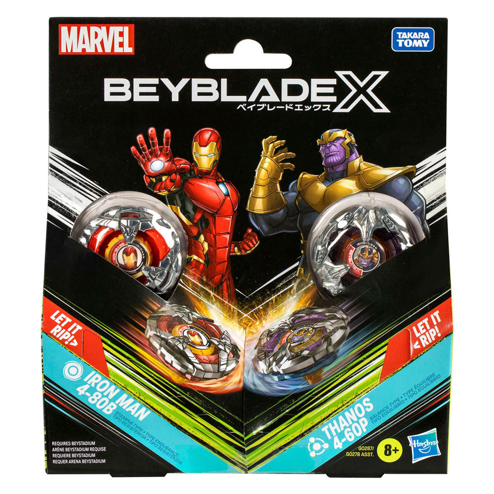 Hasbro Bey Blade BBX Marvel Collab Multipack