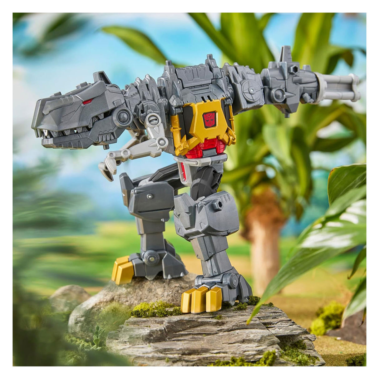 Transformers Transformers Cyberworld Chomp Battle Grimlock Spielfigur