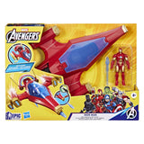 Marvel Avengers Iron Man Schiff mit 1 Figur – 10 cm – Alter 4