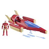 Marvel Avengers Iron Man Schiff mit 1 Figur – 10 cm – Alter 4