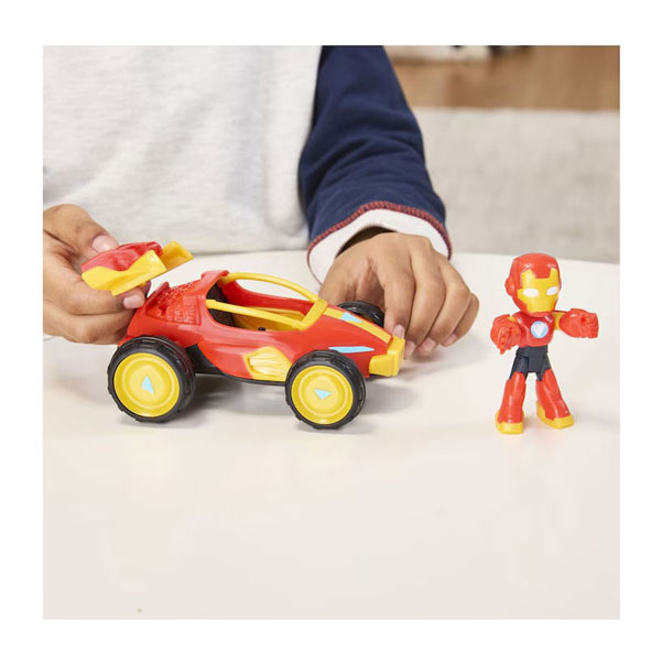 Hasbro Marvel Iron Man und seine tollen Freunde Iron Man Racer-Spielzeugfigur