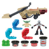 Play-Doh Star Wars The Mandalorian Speeder - 3 kleine Dosen