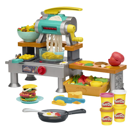Superbrutzelndes Play-Doh-Küchenspielset mit echten Kochgeräuschen