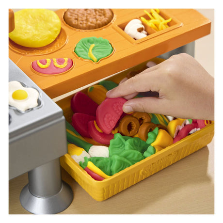 Superbrutzelndes Play-Doh-Küchenspielset mit echten Kochgeräuschen