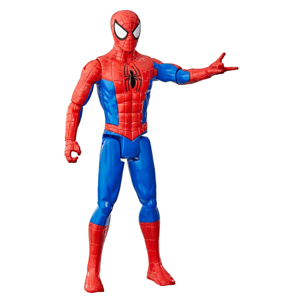 Hasbro Spider-Man Actionfigur rot blau klassisches 30 cm großes Spielzeug.
